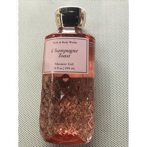 NEW BATH AND BODY WORKS SHOWER GEL 10 FL OZ Champagne Toast Scent